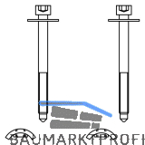 GU Eckverbinder-Befestigungsset oben