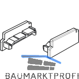 GU Thermostep/Timberstep Endkappe zu Aufsatzschiene P1634, links