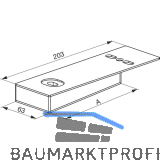 GU Thermostep 164 Rahmen-Eckverbinder-Set IV88/90/92