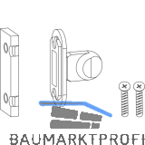 GU HS Riegelbolzen Nr. 2/14, Schema C, Edelstahl