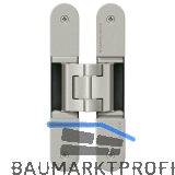 SIMONS T�rband TECTUS TE 340 3D, verdeckt, neusilberf�rbig beschichtet