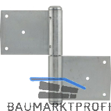 T�rnussband, Stift � 12 mm, Bandh�he 100 mm, rechts, Stahl verzinkt