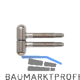 SFS Einbohrband, 16 mm, mit Rundkopf, Stahl verchromt