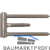 Steckband 3-tlg. 18 mm, brandschutztauglich, mit Aush�ngesicherung, vernickelt