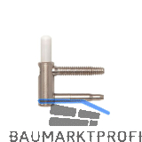 SFS T�rband Rahmenteil verstellbar, wartungsfrei, f�r Holzst�cke, vernickelt