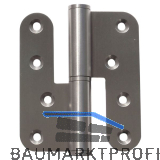 Aufschraubband B 1835 links, 100,2 x 86,4 x 3 mm, Edelstahl