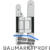 SIMONS T�rband TECTUS TE 380 3D, verdeckt, silberf�rbig beschichtet