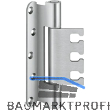 SIMONSWERK Objektband VX 7939/160 18-3, Bandh�he 160 mm, Edelstahl