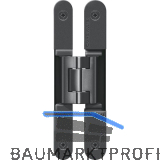 SIMONS T�rband TECTUS TE 240 3D, verdeckt, schwarz beschichtet RAL 9005