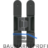 SIMONS T�rband TECTUS TE 340 3D, verdeckt, schwarz beschichtet RAL 9005