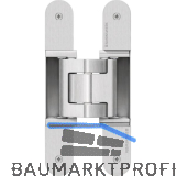 SIMONS T�rband TECTUS TE 540 3D A8, verdeckt, Edelstahl-Effekt