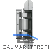 SIMONS Glast�rband TECTUS TEG 310 2D, verdeckt, 60 kg, Edelstahl matt
