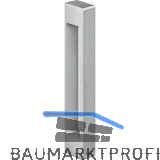 T�rgriff KCH1700, zum Kleben,200 x 26 x 40 mm,Alu Edelstahl-Effekt