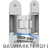 SIMONS T�rband TECTUS TE 311 3D FVZ,verdeckt, silberf�rbig beschichtet