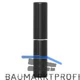 Aufsteckh�lsen 3- DIM, Band � 20 mm, Bandh�he 112 mm, Kunststoff schwarz