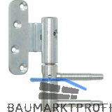 T�rband 3-DIM 2-tlg. � 20 mm links, Bandh�he 112 mm, silber