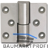 SOLIDO Zylinderband, links, H�he 60 mm, SCH 27-24, vernickelt