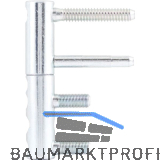 SOLIDO Holz-T�rband 3-DIM f�r Stahlzargen, Band � 20 mm,Stahl verzinkt