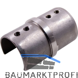 IAM DESIGN Verbinder f�r Rundrohr � 42,4 x 1,5 mm, Edelstahl geschliffen V2A