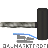 SIMONSWERK T�rband-Fl�gelteil Variant V 0020, Band � 15 mm, schwarz