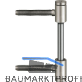 SIMONSWERK T�rband- Fl�gelteil Variant V 0026 WF, � 15 mm, Edelstahl