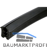 IAM DESIGN Gummidichtung f�r Glasst�rke 16,76-18,0mm,Nut 24x24mm,Kunststoff/EPDM
