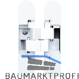 ANSELMI T�rband verdeckt AN 140 3D, Zinkdruckguss wei�