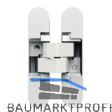 ANSELMI T�rband verdeckt AN 150 3D, Zinkdruckguss wei�