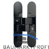 ANSELMI T�rband verdeckt AN 150 3D, Zinkdruckguss schwarz