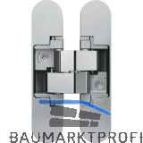 ANSELMI T�rband verdeckt AN 160 3D, Zinkdruckguss verchromt poliert