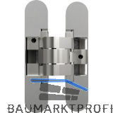 ANSELMI T�rband verdeckt AN 141 3D FVZ, Zinkdruckguss verchromt matt