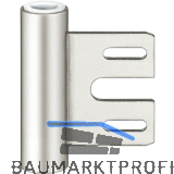 SIMONSWERK T�rband Rahmenteil 11.309, Stahlzarge, Bandh�he 48,5 mm, vernickelt