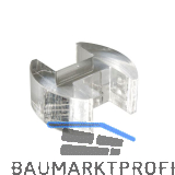 IAM DESIGN Glas Montage- Abstandhalter,Glasst�rke 16,76mm, Kunststoff