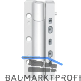 Haust�rband SIKU RB 5010 3D, Stahl wei� RAL 9016