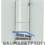 HEWI Aufschraubfederband B9505.75, rechts, Stahl/Kunststoff hellgrau