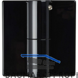 HEWI Aufschraubfederband B9505.75, rechts, Stahl/Kunststoff schwarz