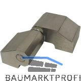 IBFM Anschraubtorband 2-teilig mit Kugellager, 102,5 x 84,5 mm, Edelstahl