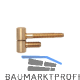 SFS Stahlzargenband 2-tlg. Band 16x41mm,Stahl vermessingt