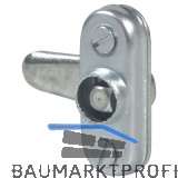 IBFM Riegel f�r Metallt�ren/Schr�nke, 48 x 19 x 19 mm, Stahl verzinkt