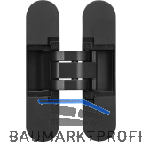 ANSELMI T�rband verdeckt AN 172 3D, Zinkdruckguss schwarz