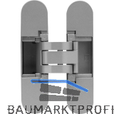 ANSELMI T�rband verdeckt AN 172 3D, Zinkdruckguss verchromt matt