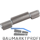 Anschwei�band 3-teilig I-Lappen 402, Bandh. 200 mm, � 19 mm, Stahl blank