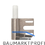 SIMONSWERK T�rband-Rahmenteil V 8100 WF, Band � 15 mm, Stahl vernickelt