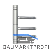 SIMONSWERK T�rband Design V 3420 WF BASIC,Band � 15mm, Stahl verchromt matt