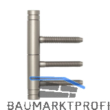 SIMONSWERK T�rband Design V 3420 WF BASIC,Band �15mm, Stahl vernickelt matt