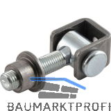 Anschwei�band verstellbar, Typ C, Stahl blank/verzinkt M 16