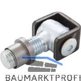 Anschwei�band verstellbar, Typ C, Stahl blank/verzinkt M 24