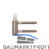 Bandunterteil, Band � 16 mm, vernickelt