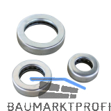 Kugellagerlaufring f�r Anschwei�band, Au�en � 22 mm, H�he 7 mm, Stahl verzinkt