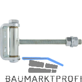 Zauntorband L�nge 170 mm, Gewinde M12, Stahl verzinkt